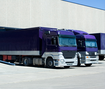 Service de transport de colis en express par camions